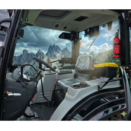 Трактор TERRAFENG 555XC, 50 к.с, заводська кабіна за кондиціонером, примусовою гідравлікою, серга + автомобільний фаркоп